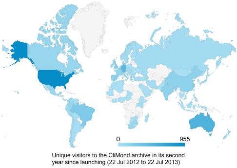 CliMond 2nd year stats